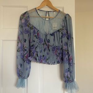 Free People Daphne Blouse
